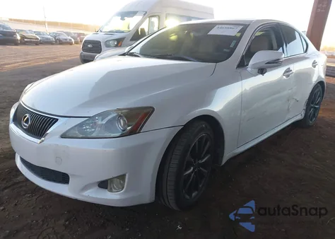 2009 Lexus Is 250 from USA, damaged, VIN JTHBK262895103169